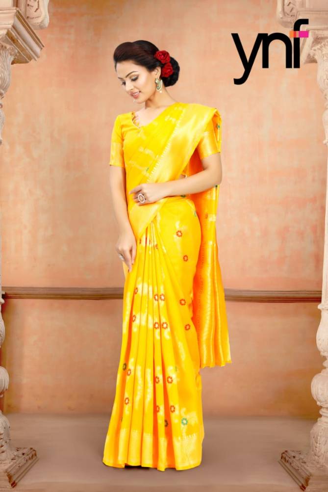 Ynf Vidhushree Festive Wear Poly Silk Designer Fancy Saree Collection